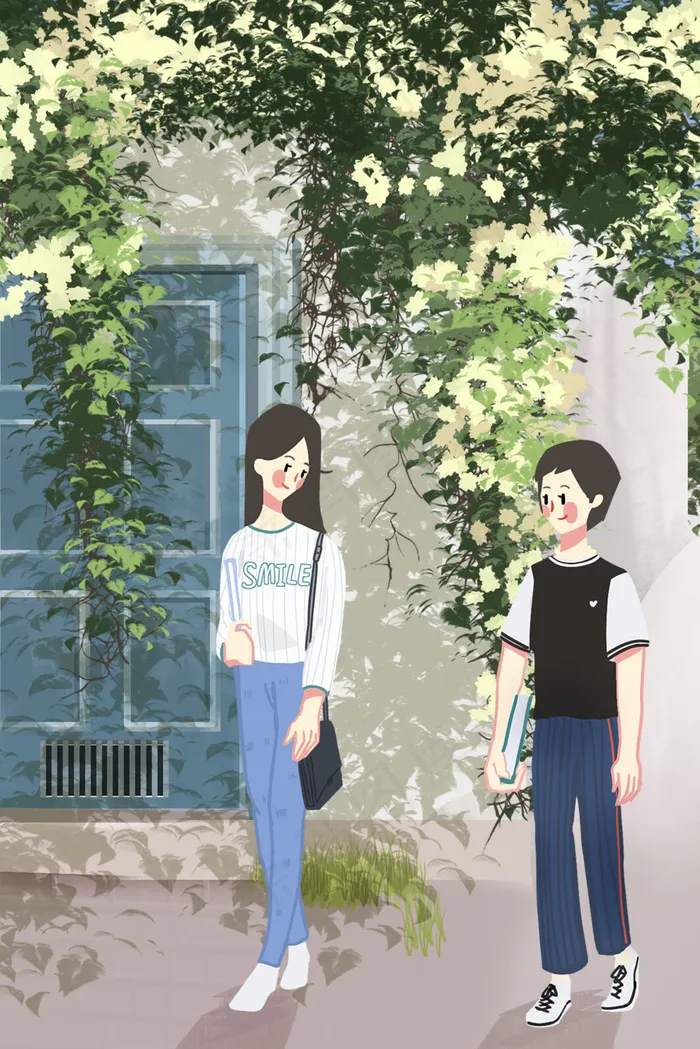 五一放假好友聊天(1125X2436(DPI:72))psd模版下载