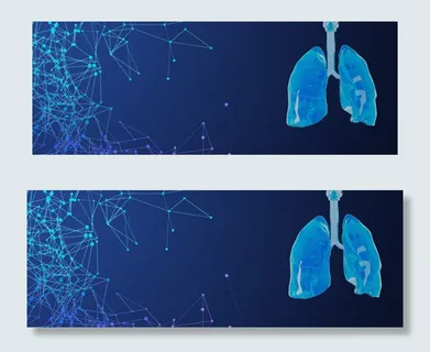 蓝色清新戒烟科技Banner