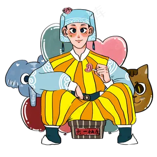 六一儿童节给小朋友们送气球的可