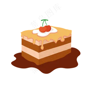 樱桃巧克力蛋糕