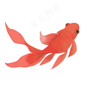 可商用红色喜庆中国风手绘可爱金,免抠元素