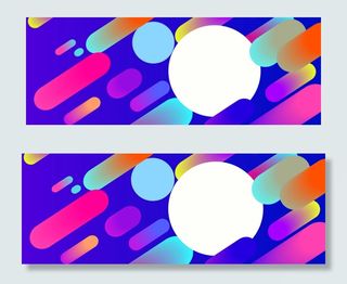 几何元素渐变科技风