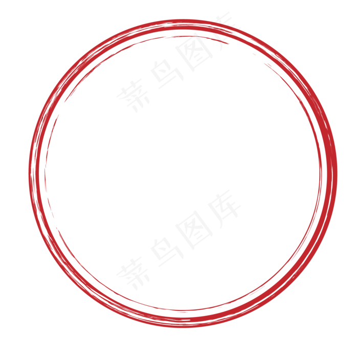 中国风红色印章边框(2000X2000(DPI:132))ai矢量模版下载