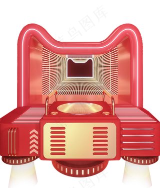 C4D立体简约电商促销活动