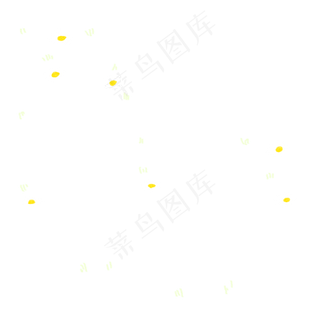 卡通白色花朵下载