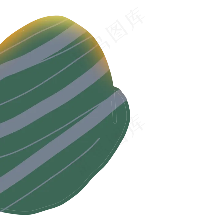 卡通绿色植物装饰下载(2000X2000(DPI:300))psd模版下载