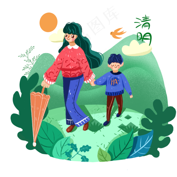 清明节踏青图片下载