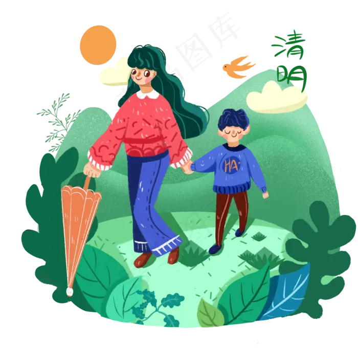 清明节踏青图片下载(2000X2000(DPI:132))psd模版下载