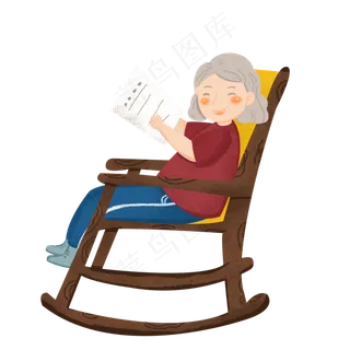 母亲节母亲形象元素