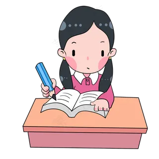 儿童节上课的女孩