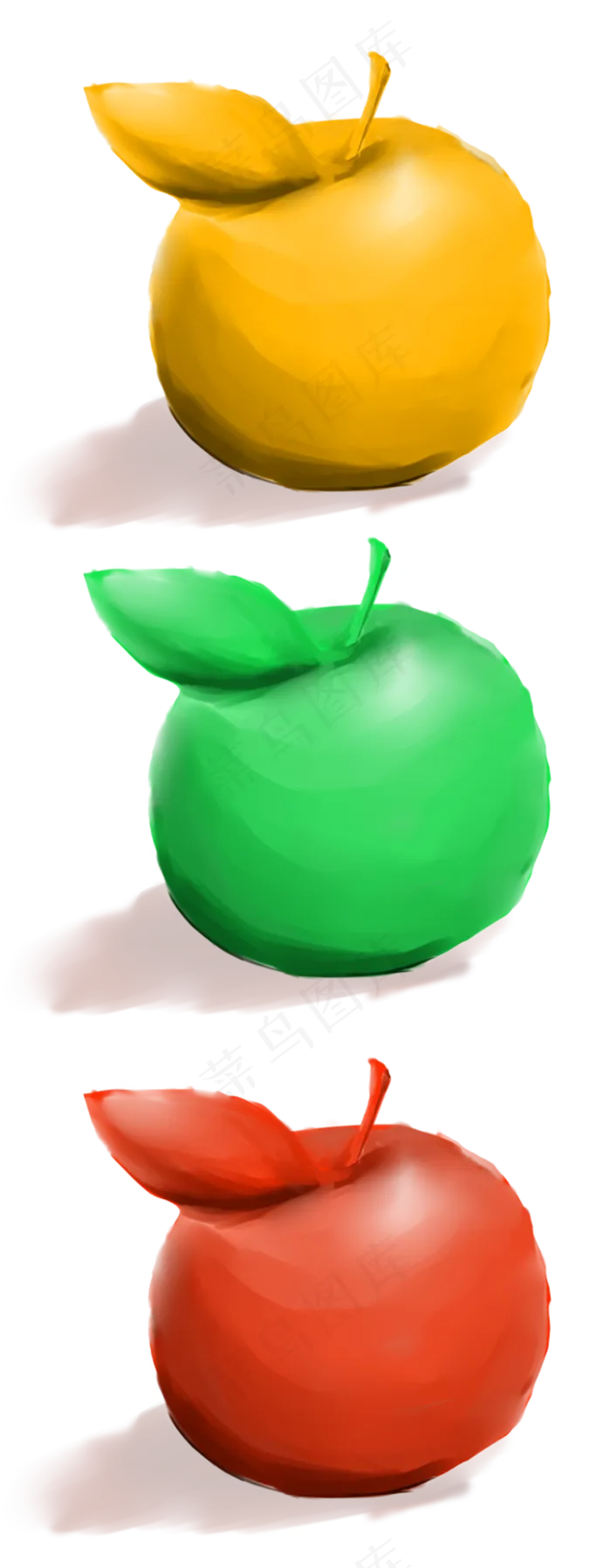 手绘水果装饰素材(2285X5866(DPI:300))psd模版下载