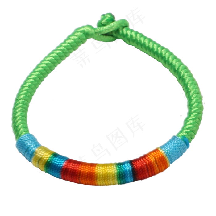 蓝色的五彩绳小产品