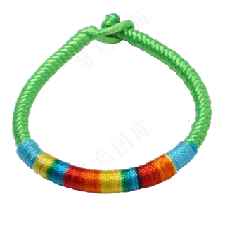 蓝色的五彩绳小产品