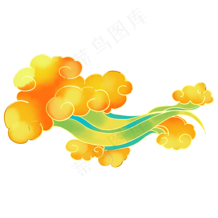 中国风国潮祥云