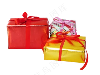 圣诞节圣诞礼盒,免抠元素