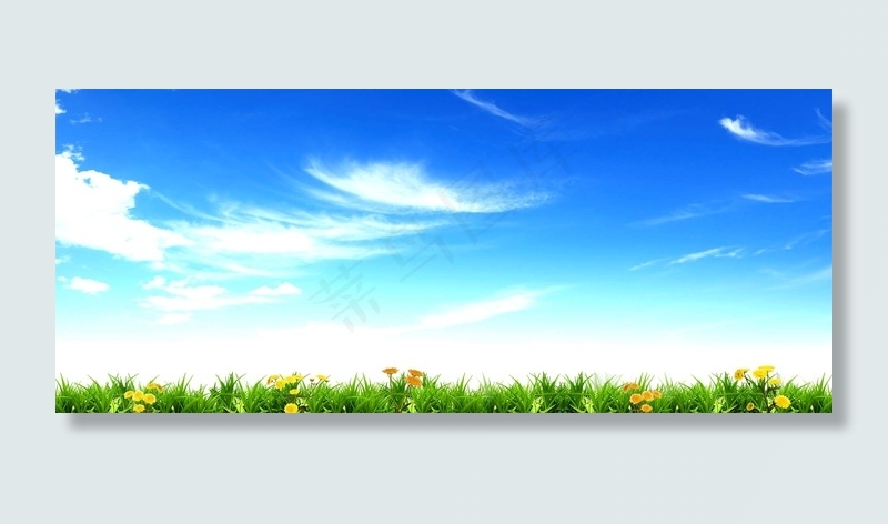 夏至夏季夏日场景(1920*800px 	       )psd模版下载
