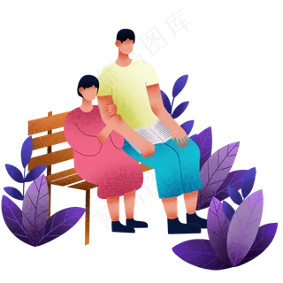 陪女儿读书父亲