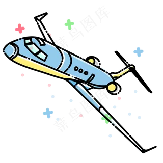 MBE客机飞机,免抠元素