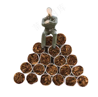 世界无烟日微缩创意图片,免抠元素