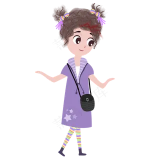 盛夏处暑清凉夏日穿搭都市紫裙女