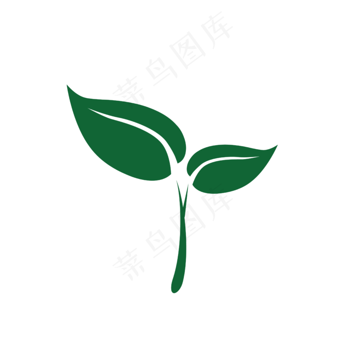 植物的叶子图标,免抠元素