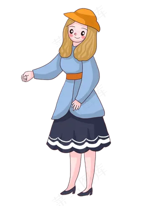 五四青年节女学生