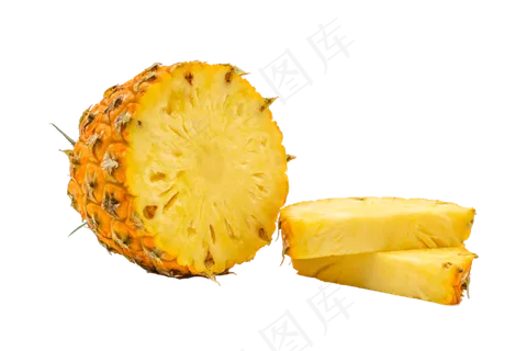 黄色菠萝装饰
