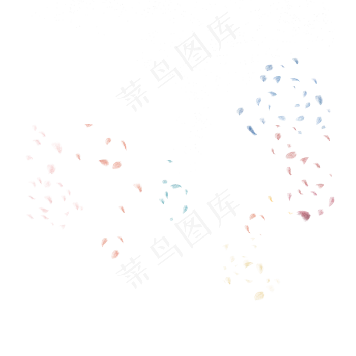 星星点点的撒花(2000X2000(DPI:300))psd模版下载