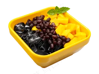 一碗烧仙草实物