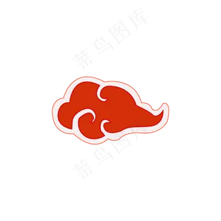 创意矢量云朵图形,免抠元素