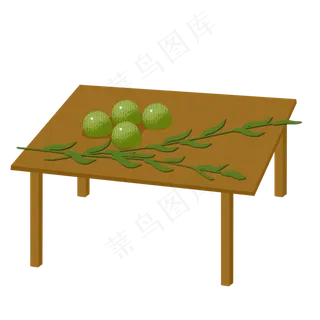 清明节青团png素材