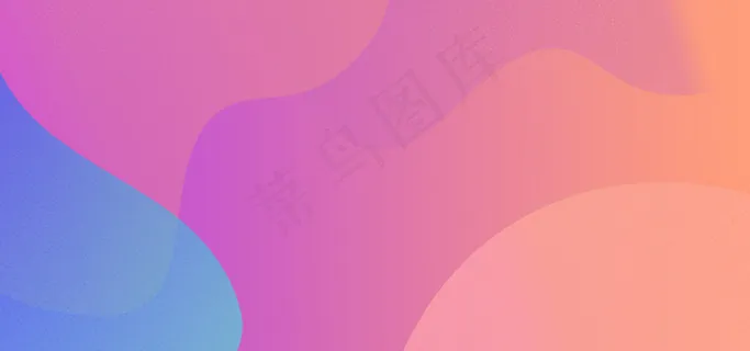 红色渐变简约几何扁平banner