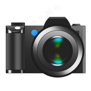 记者相关用品相机,免抠元素