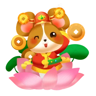 2020年春节鼠年老鼠,免抠元素