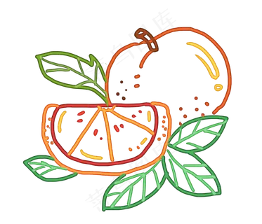 夏日水果可爱简笔 夏日水果可爱简笔