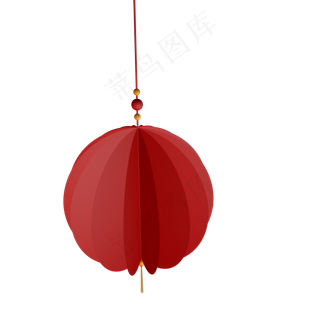 多层次灯笼矢量图,免抠元素