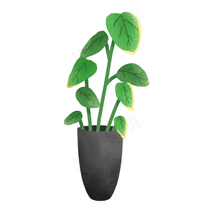 绿色的植物(2000X2000(DPI:300))psd模版下载