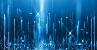 科技粒子数据的起伏