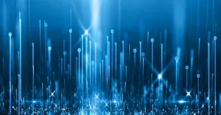 科技粒子数据的起伏