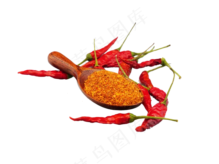 干辣椒辣椒面,免抠元素(4000*3000px 300 dpi )