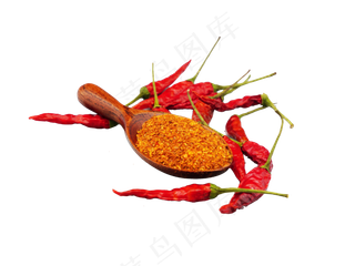 干辣椒辣椒面,免抠元素