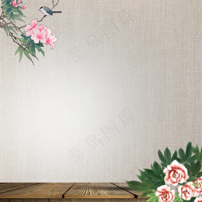 复古木板大气冷酷个性淘宝主图(800*800px 	        )psd模版下载