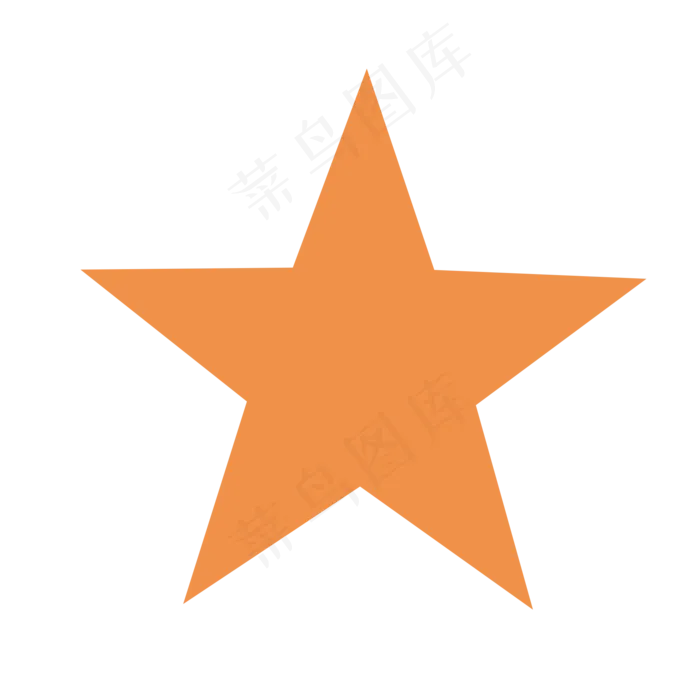 五角星图标,免抠元素(2000*2000px 300 dpi )psd模版下载