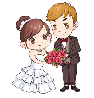 结婚新郎新娘
