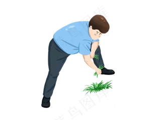 五一劳动节扁平风人民形象