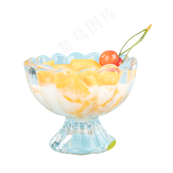水果沙拉美食实拍(2000X2000(DPI:300))psd模版下载