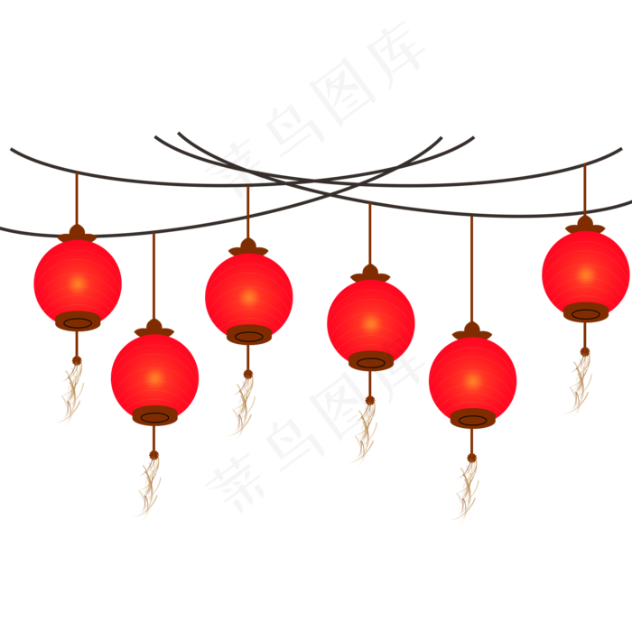 中秋节灯笼免扣元素,免抠元素(2000X2000(DPI:300))psd模版下载