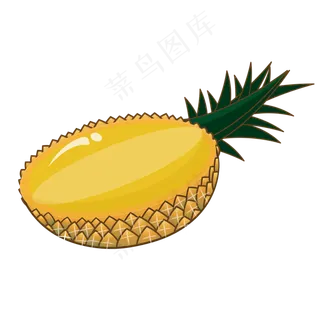半个菠萝水果
