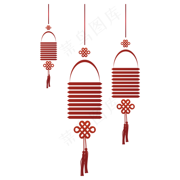 日式灯笼元素,免抠元素