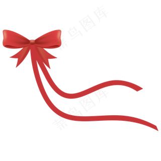 扁平化丝带装饰丝带蝴蝶结